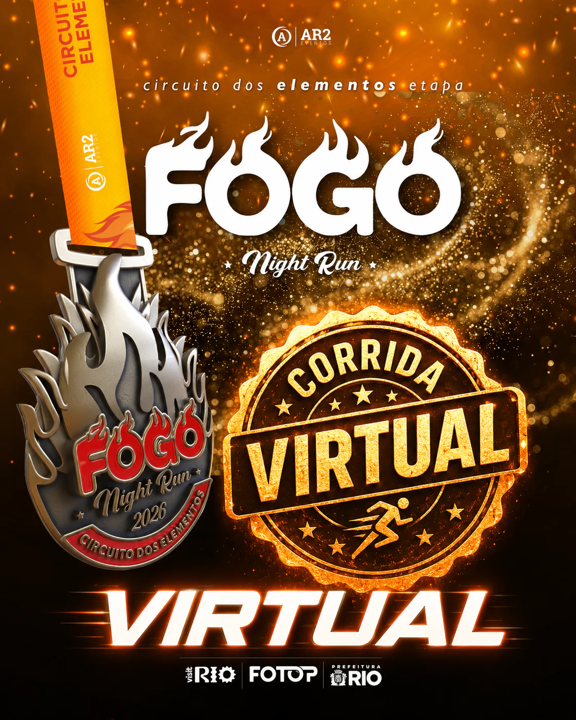 Virtual - Circuito dos Elementos - Fogo
