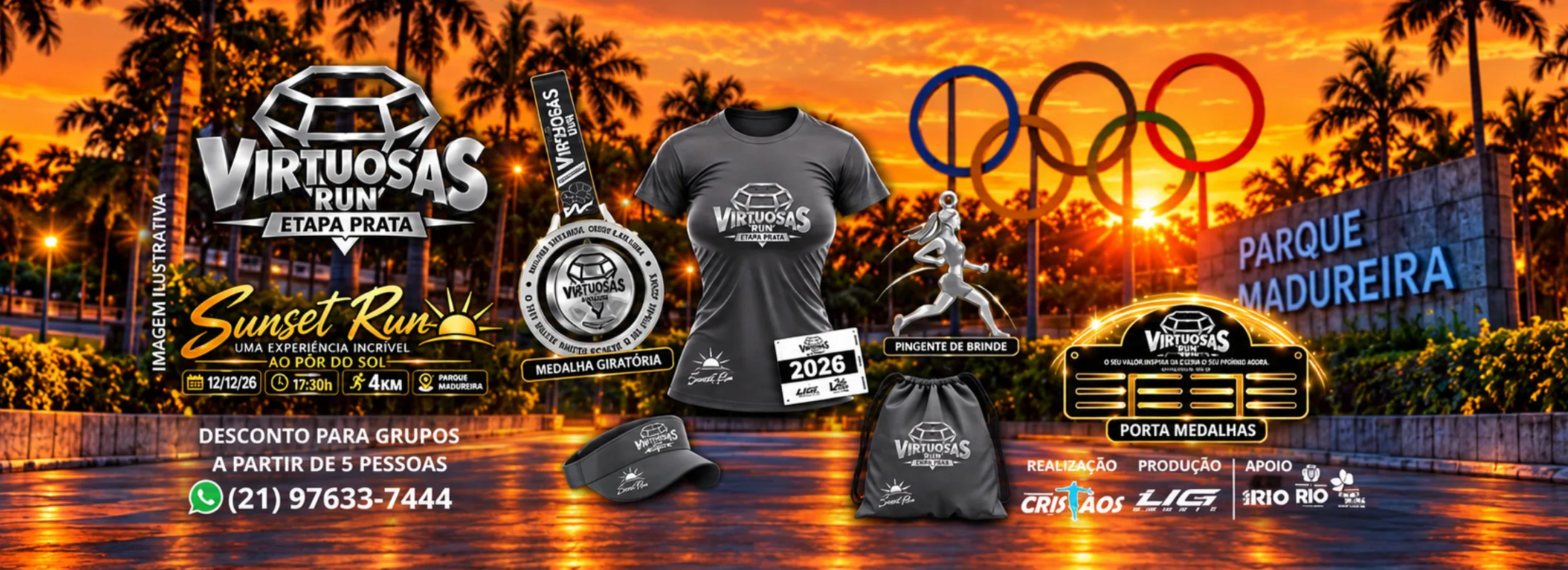 10ª VIRTUOSAS RUN - ETAPA PRATA (SUNSET RUN)