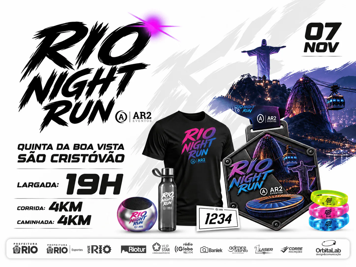 Banner de Rio Night Run 2026
